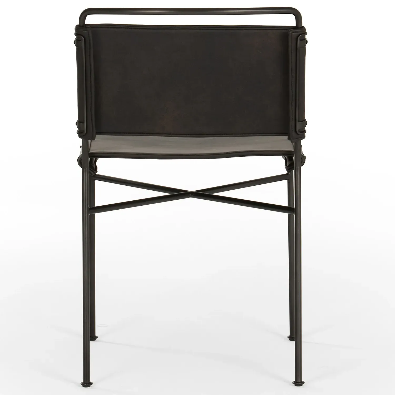 Oxton Dining Side Chair - Black, Iron