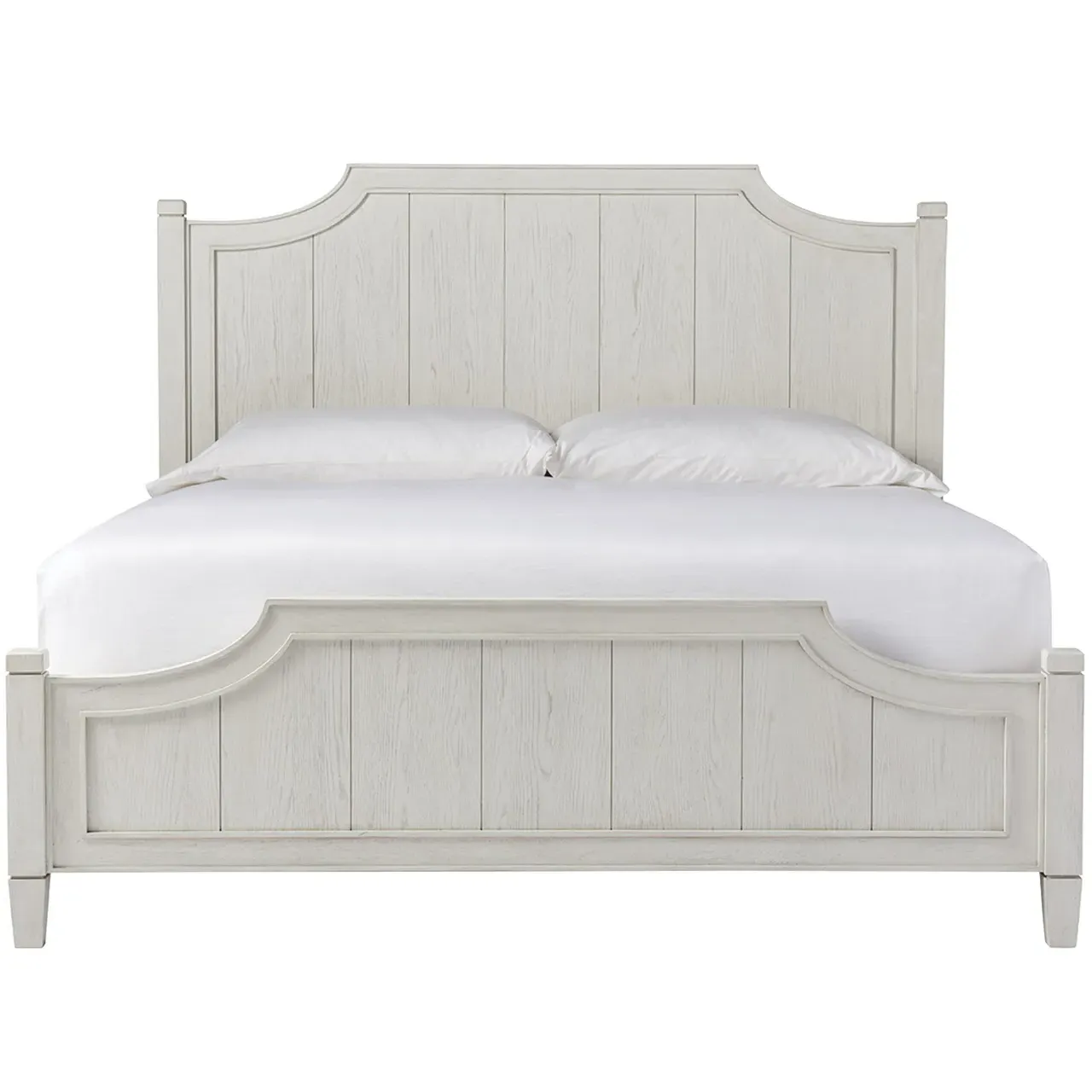 Pablo Queen Size Bed Frame - White, Wood image