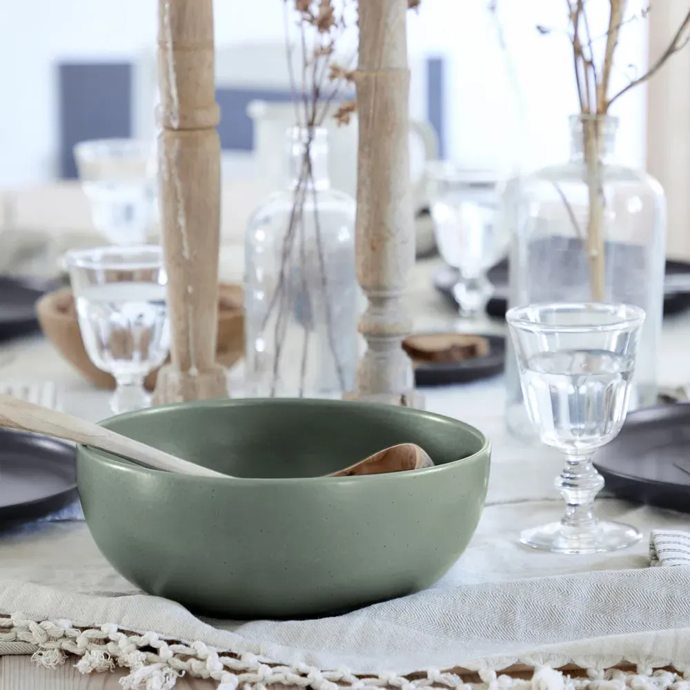 Pacifica 10" Serving Bowl - Artichoke, Stoneware