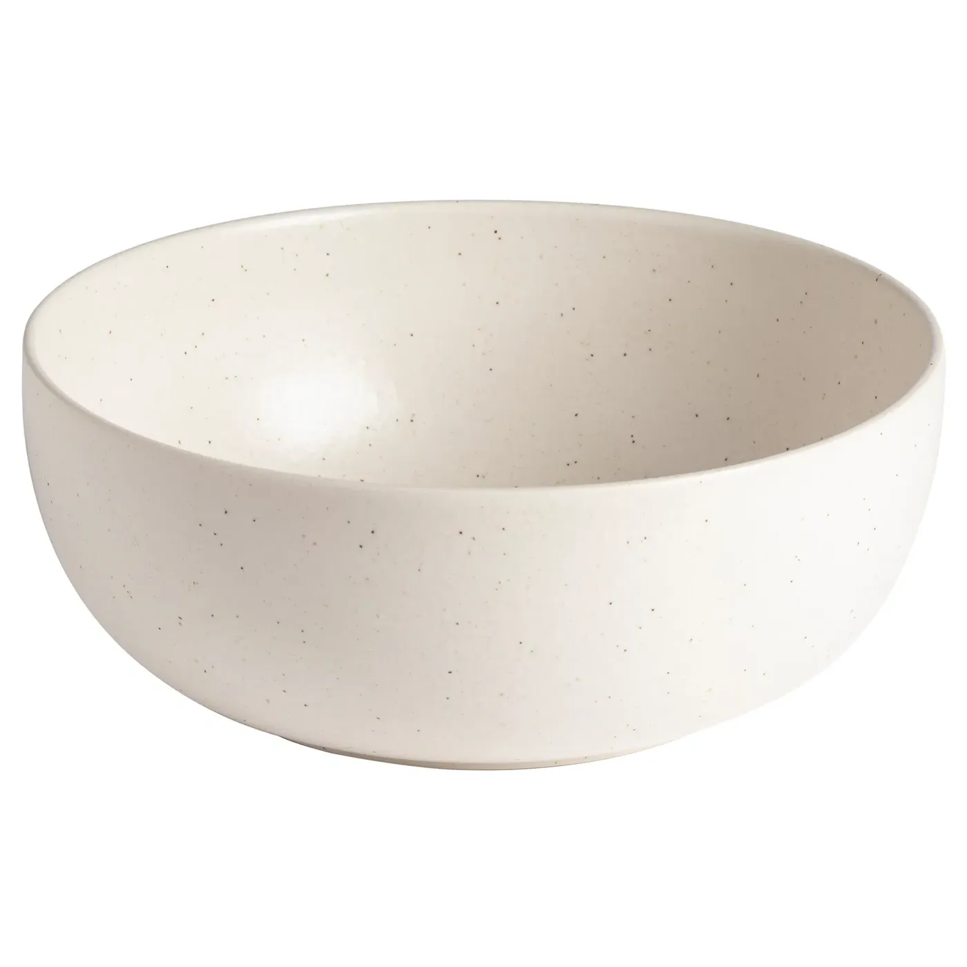 Pacifica 10" Serving Bowl - Vanilla, Stoneware