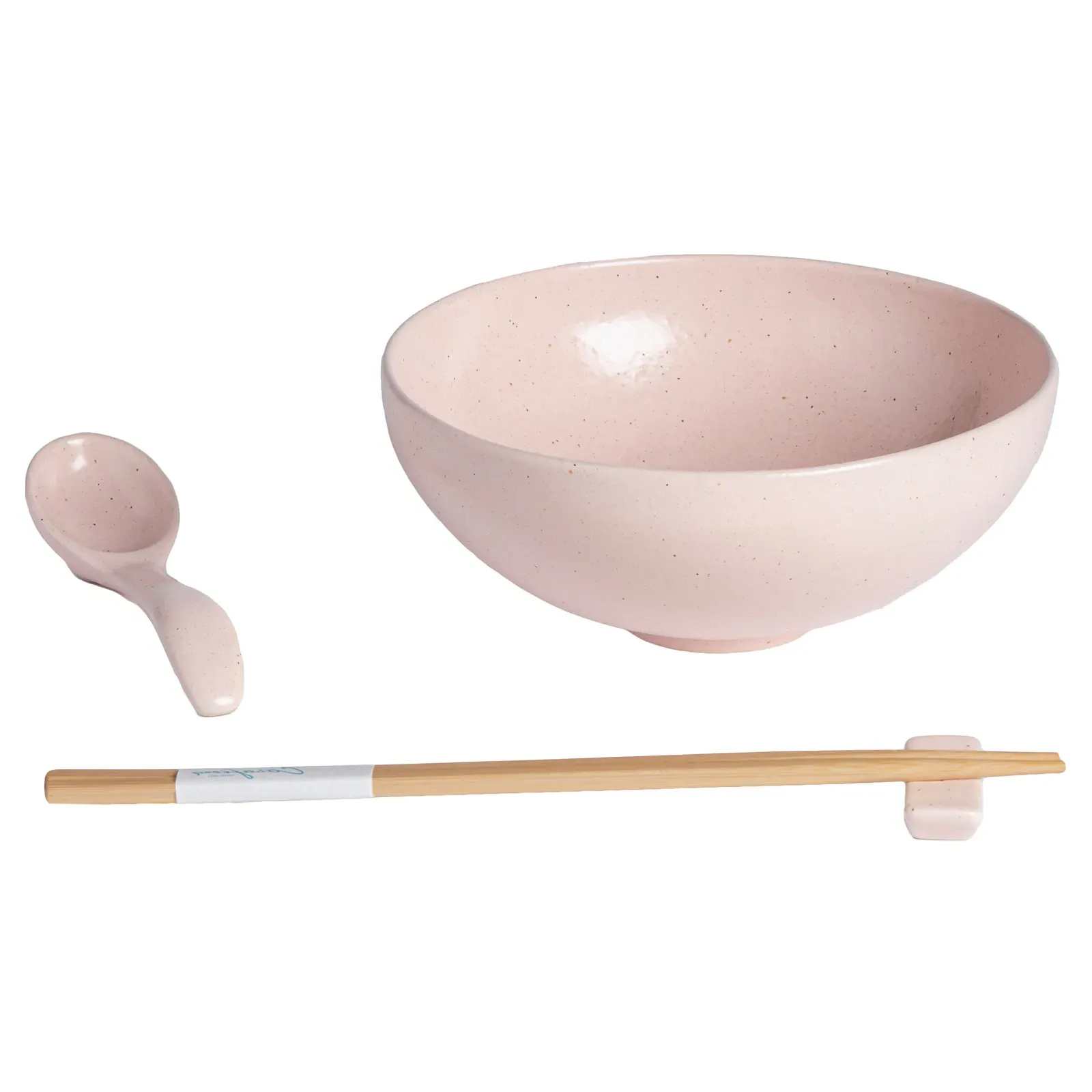 Pacifica 3 Piece Ramen Bowl Set - Marshmallow, Stoneware