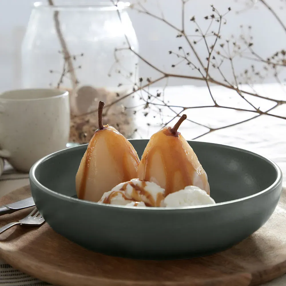 Pacifica Artichoke Stoneware Pasta Bowl - Artichoke