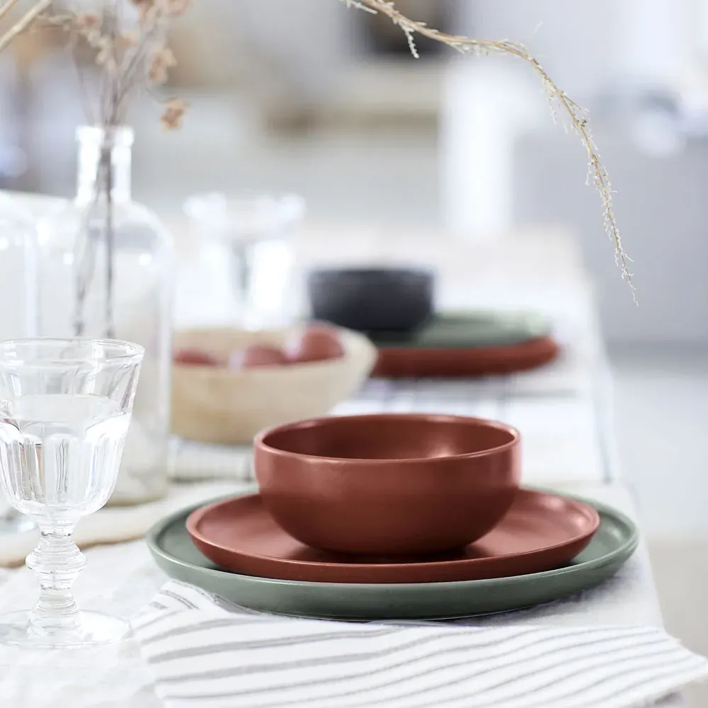 Pacifica Dinner Plate - Artichoke, Stoneware