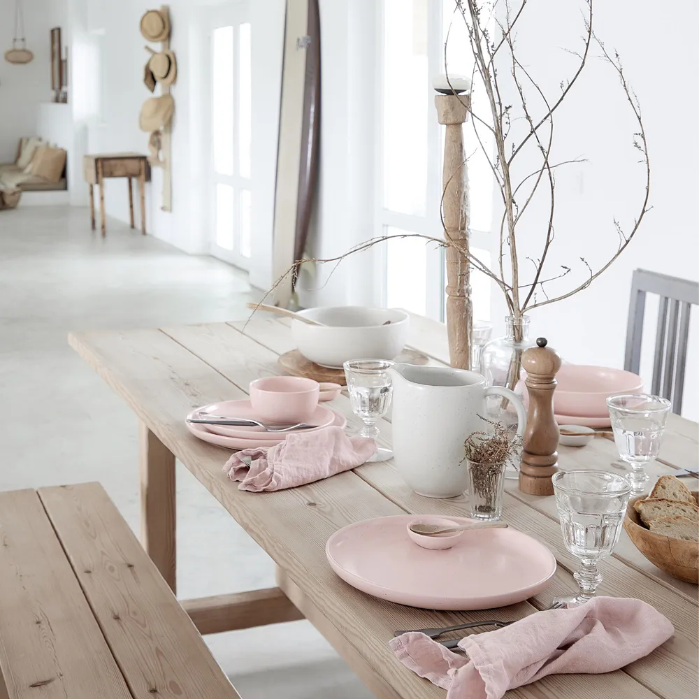 Pacifica Dinner Plate - Marshmallow, Stoneware