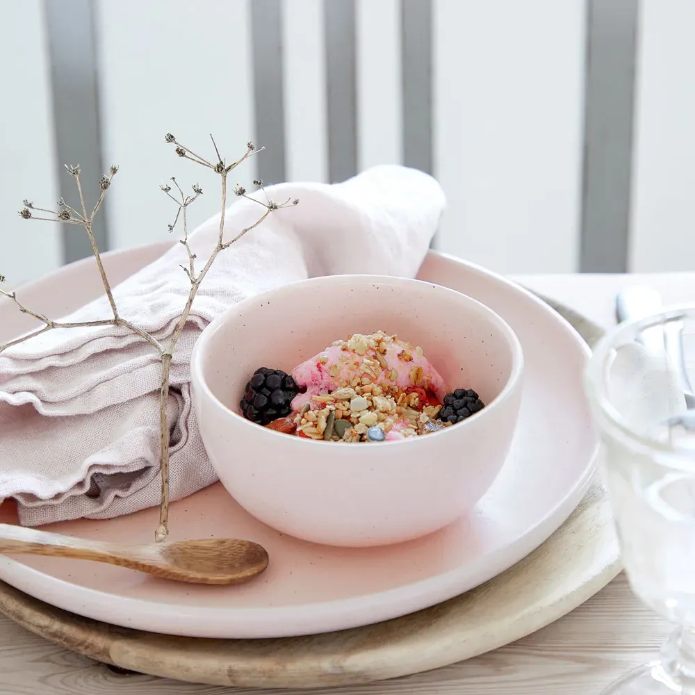 Pacifica Fruit Bowl - Marshmallow, Stoneware