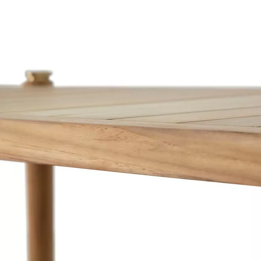 Pacifica Oval Outdoor Coffee Table - Brown, Teak