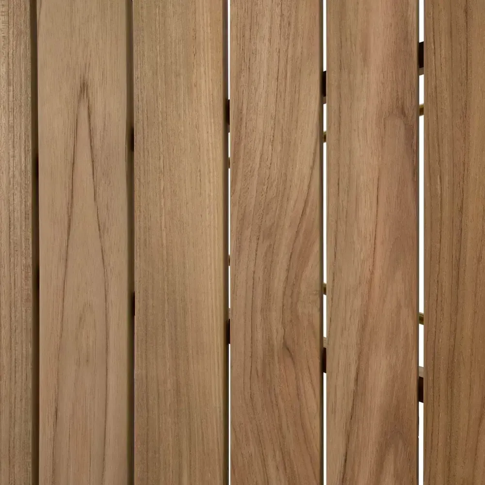 Pacifica Oval Outdoor Coffee Table - Brown, Teak