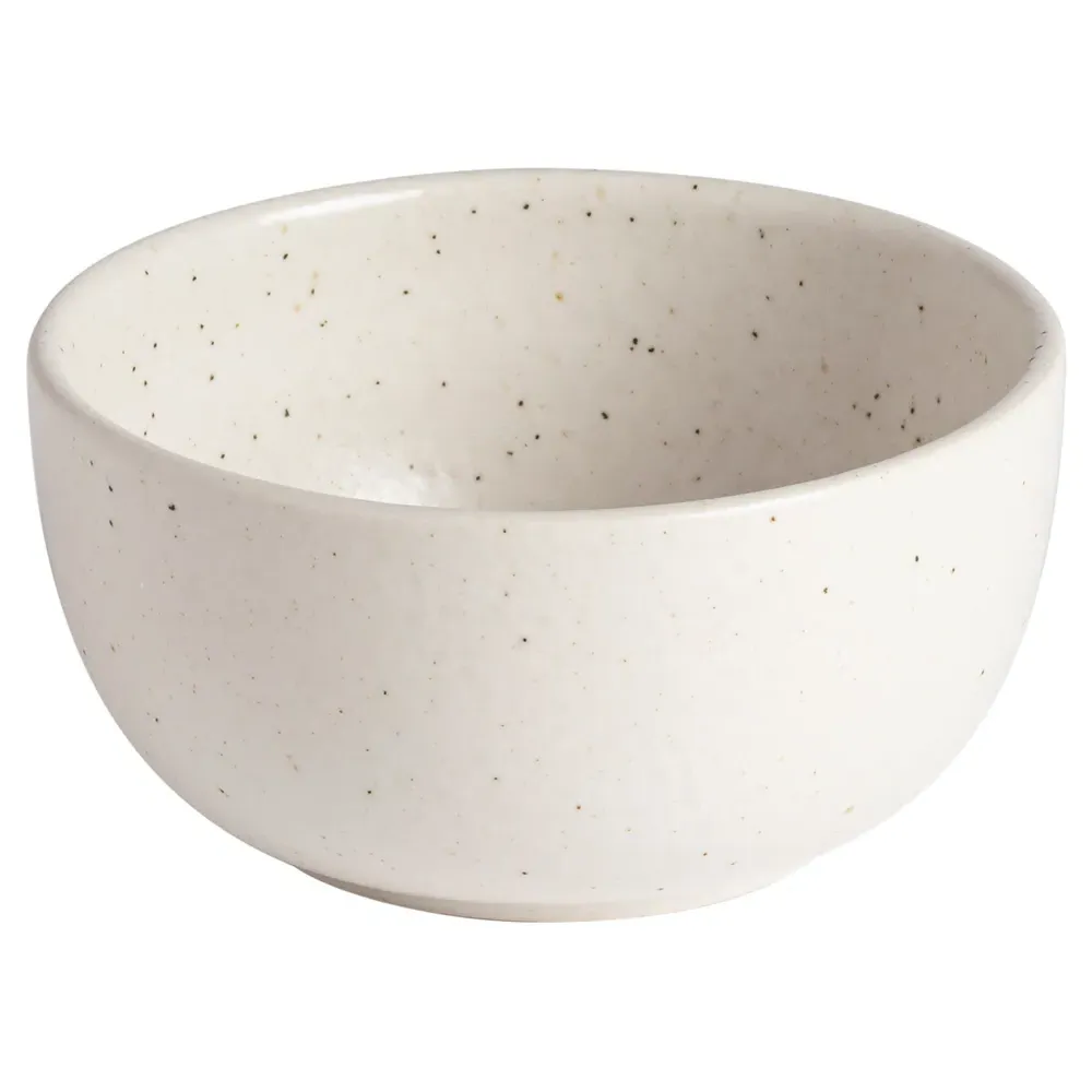Pacifica Round Fruit Bowl - Vanilla, Stoneware image