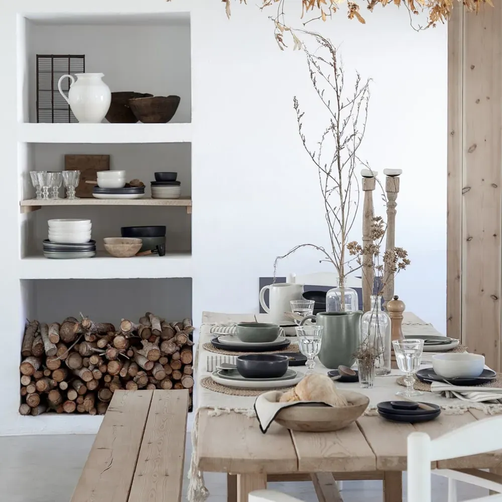 Pacifica Stoneware Pitcher - Artichoke