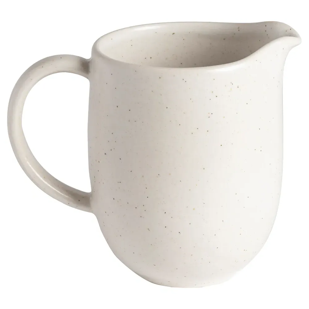 Pacifica Stoneware Pitcher - Vanilla image