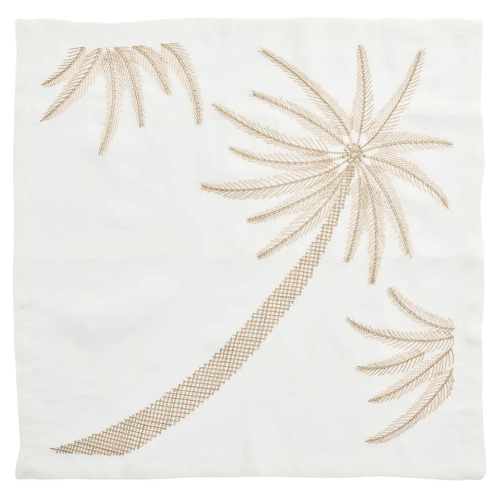 Palm Coast Linen Napkin Set of 4 - Natural
