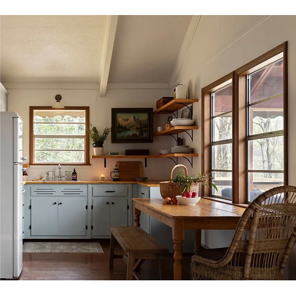 Palm Dining Side Chair - Brown, Rattan