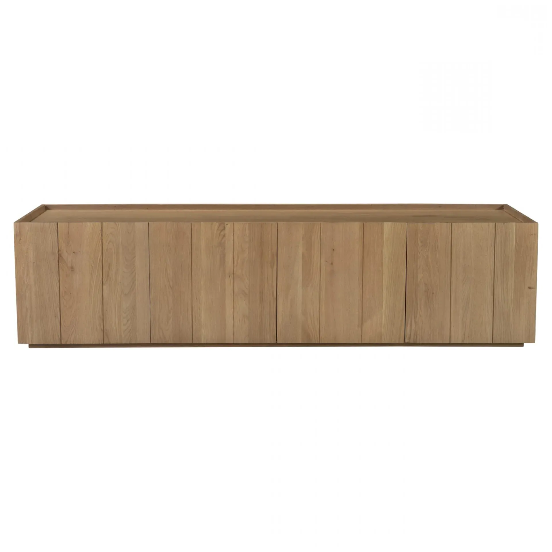 Pancho Media Cabinet - Brown, Oak image