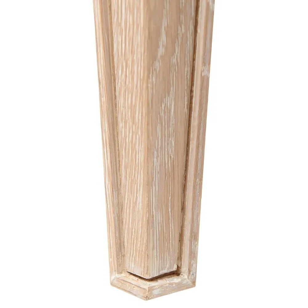 Paola Oak Wood Desk - Bleached Oak