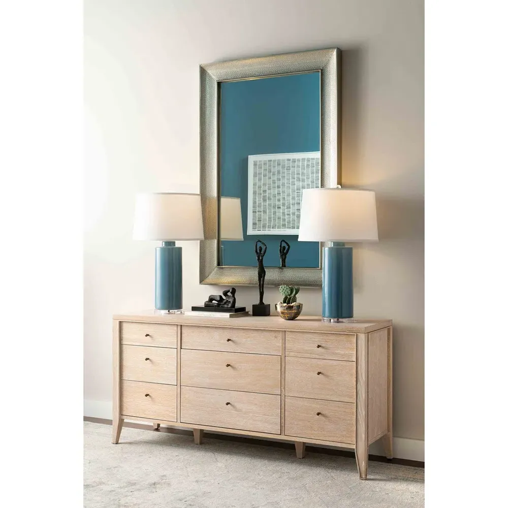 Paola Triple Dresser - Sand, Oak