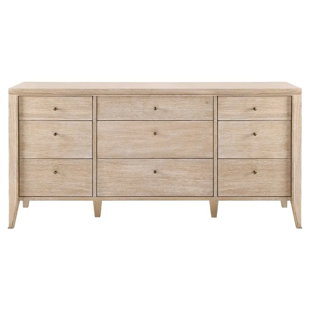 Paola Triple Dresser - Sand, Oak
