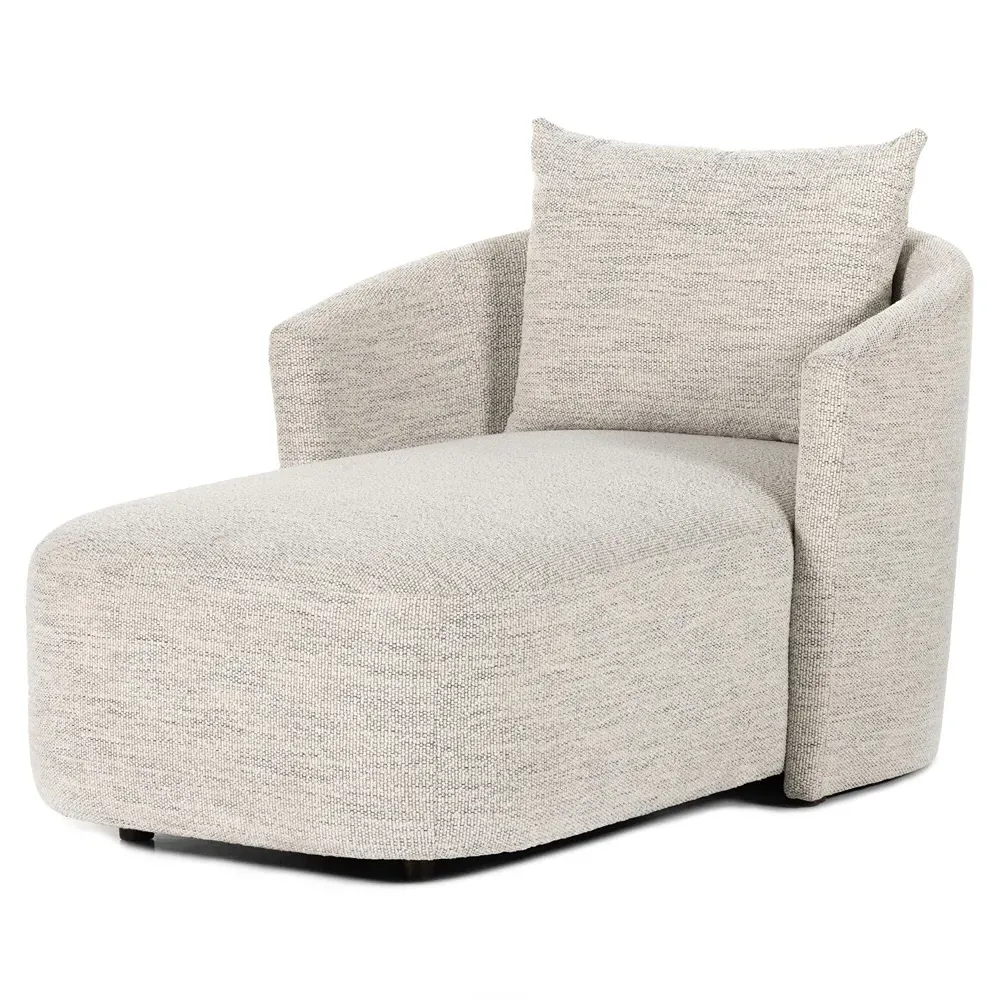 Paolo Chaise Lounge - Grey, Performance Fabric image