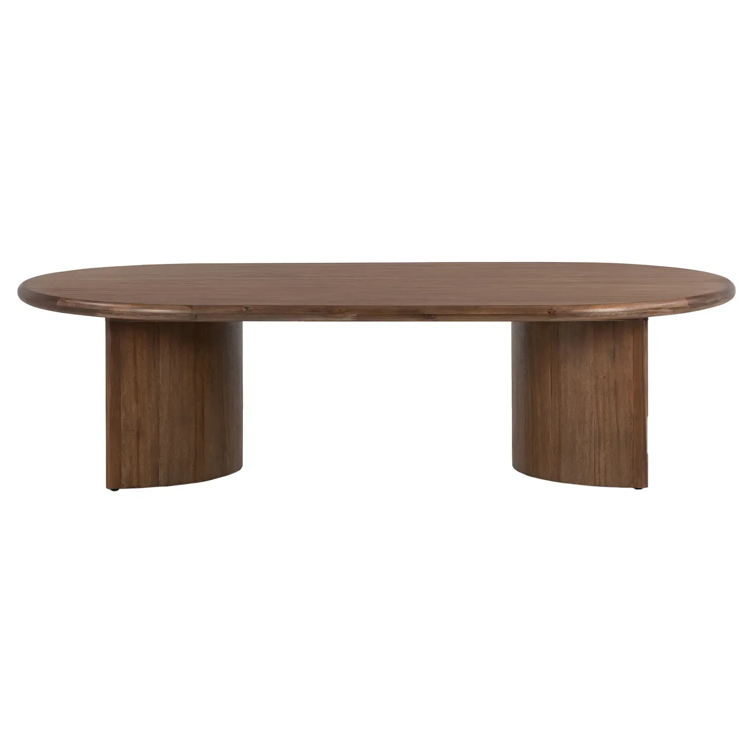 Paris Large Oval Coffee Table - Brown, Acacia Wood