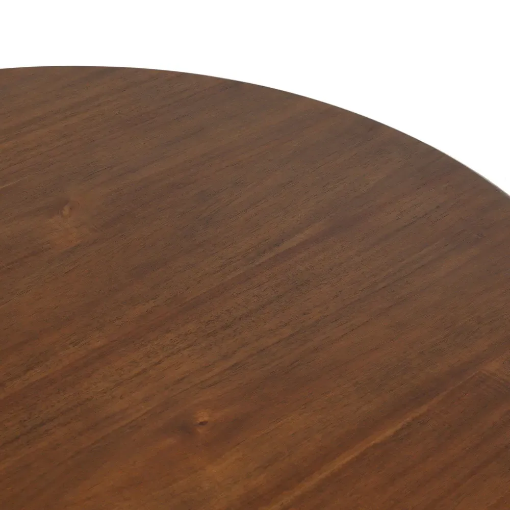 Paris Large Oval Dining Table - Brown, Acacia Wood