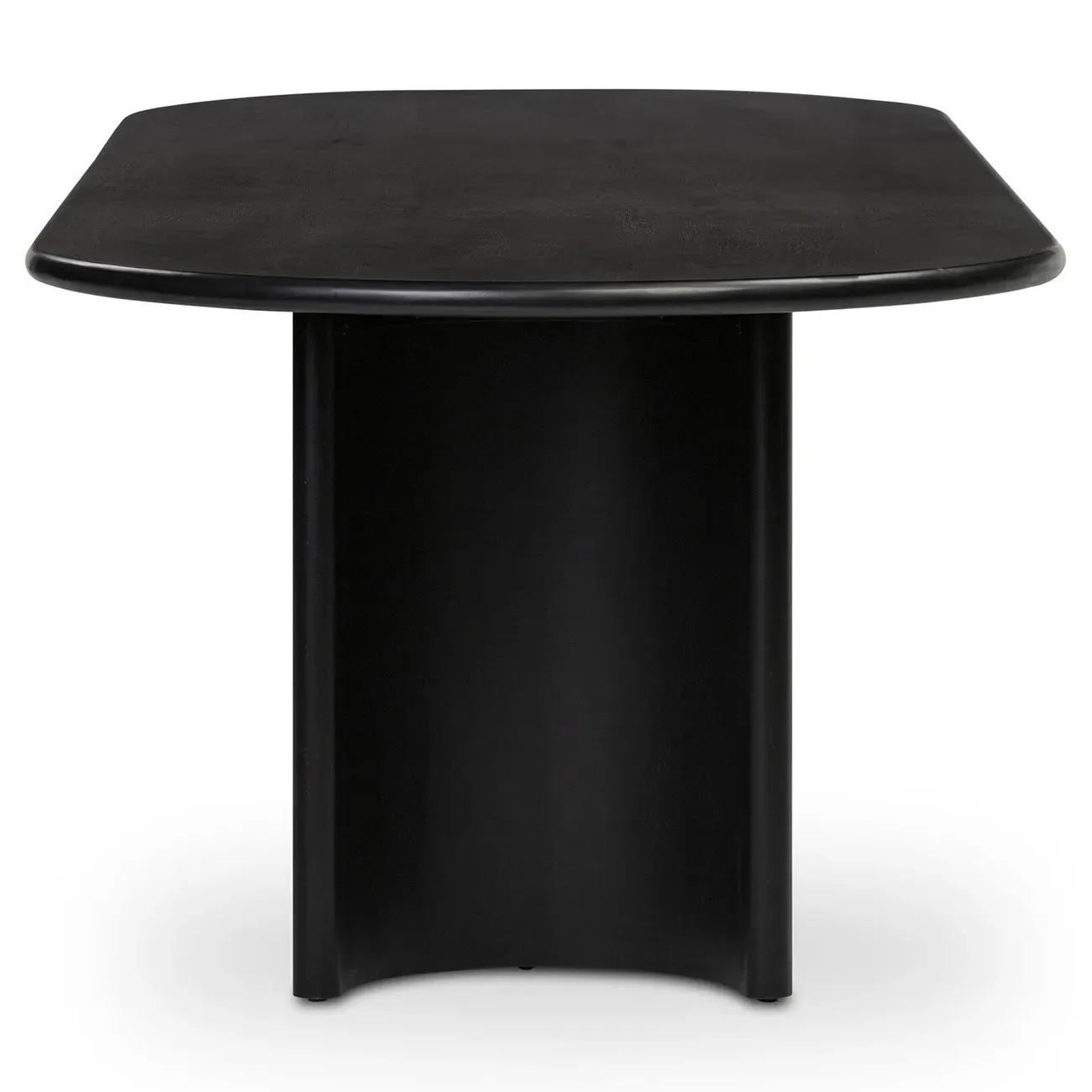 Paris Oval Dining Table - Black, Acacia Wood