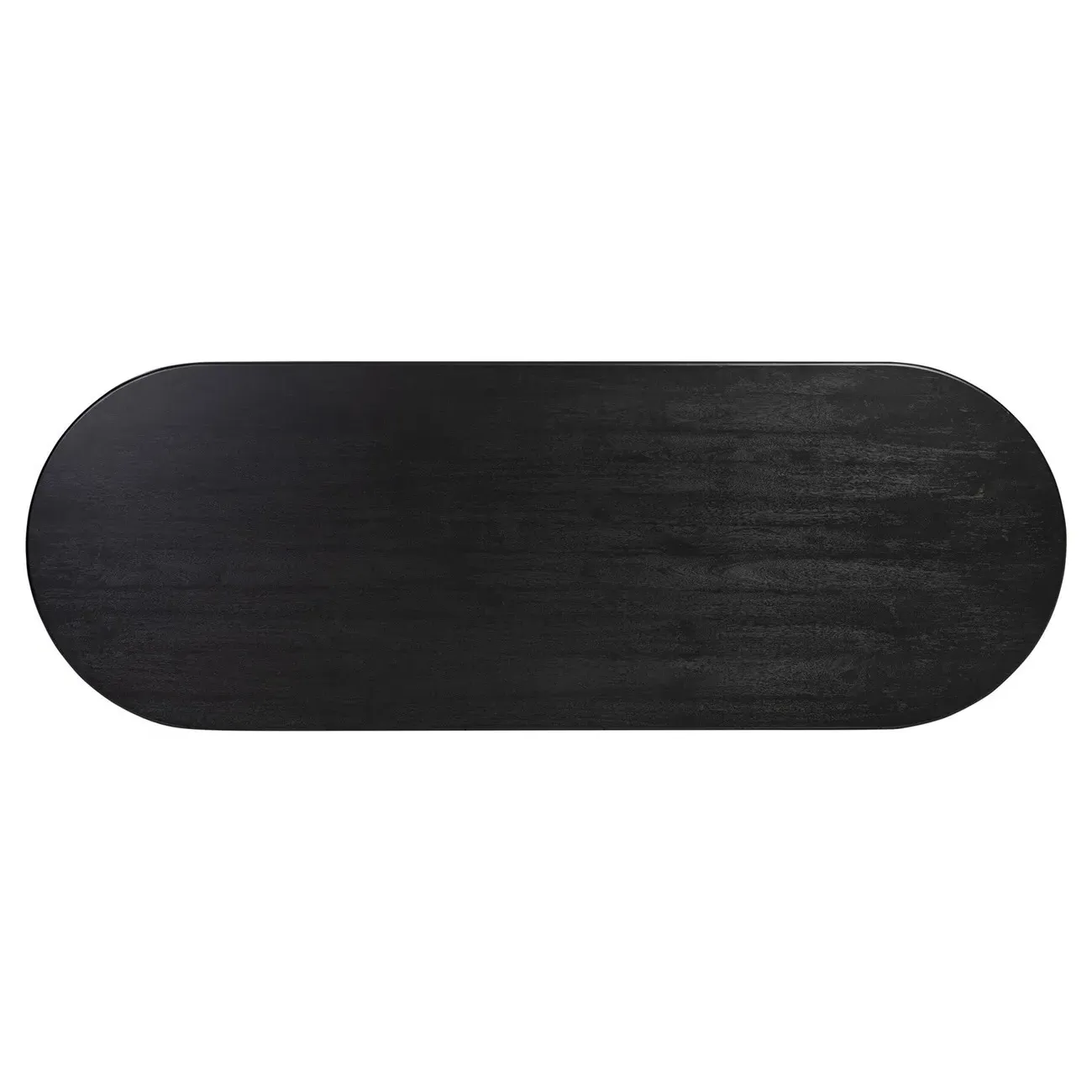 Paris Oval Dining Table - Black, Acacia Wood