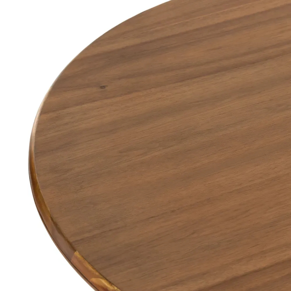 Paris Oval Dining Table - Light Brown, Acacia Wood
