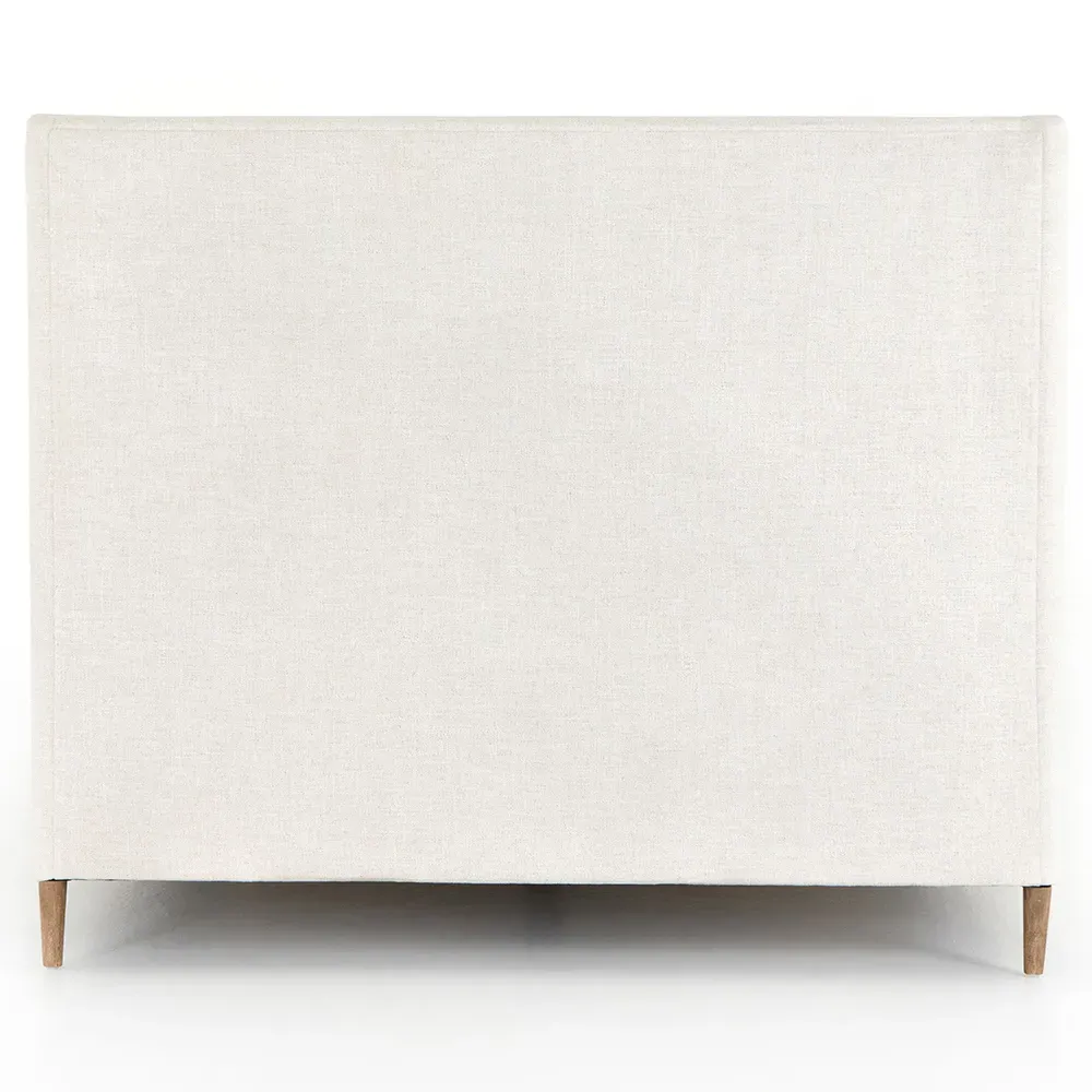 Patrice King Size Bed Frame - Beige, Parawood