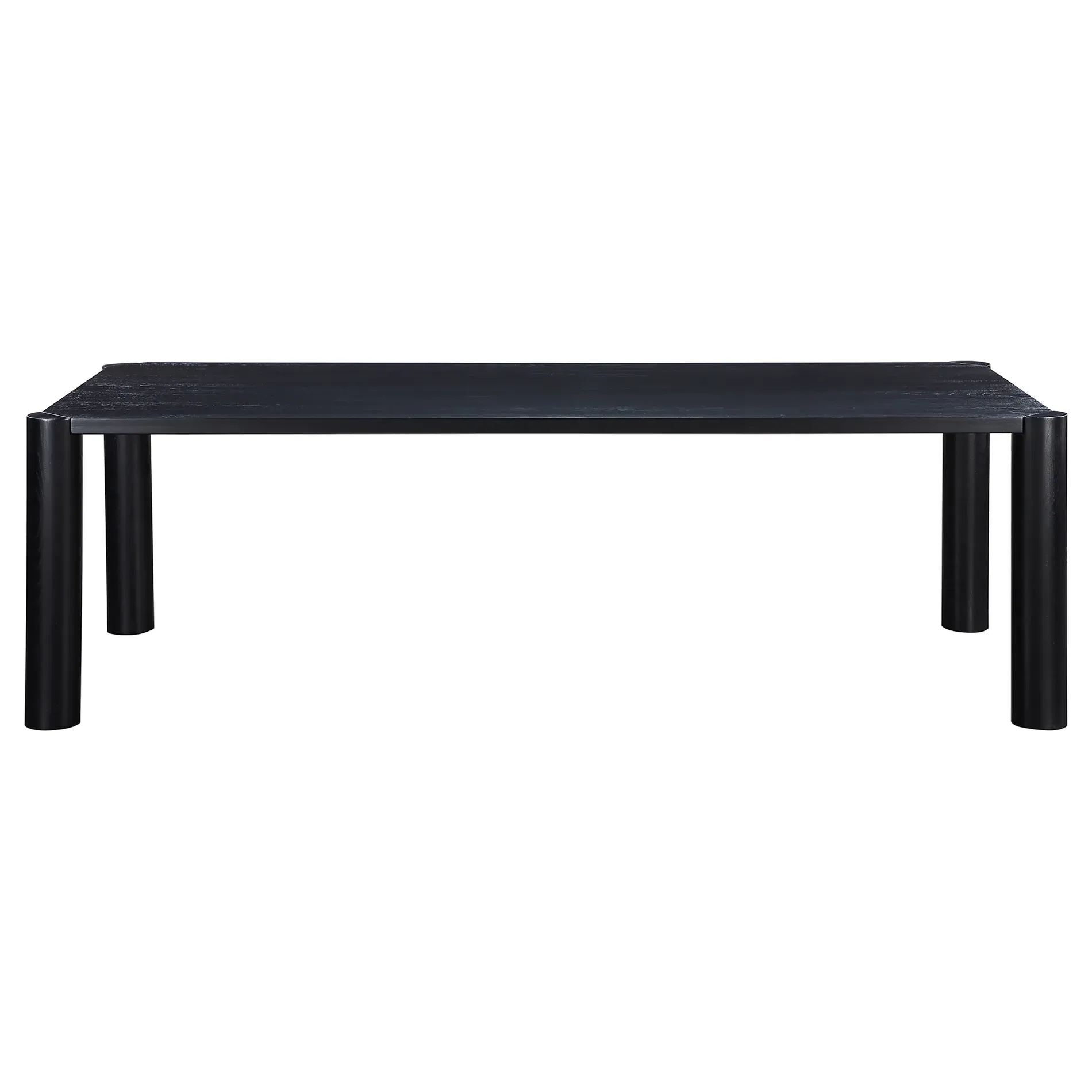 Patton Rectangular Dining Table - Black, Oak