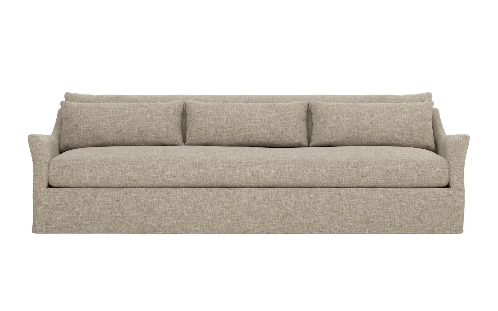 Pauline 110" Slipcovered Sofa - Sand