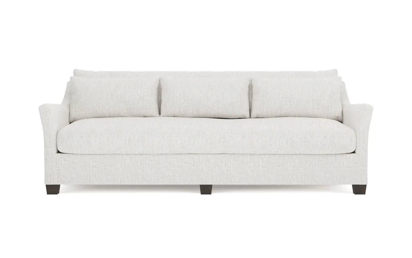 Pauline 3-Seater Sofa - Heathered Ivory, Performance Fabric
