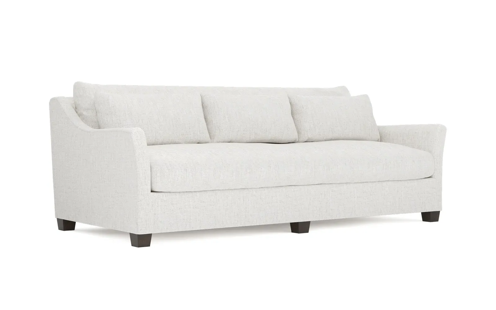 Pauline 3-Seater Sofa - Heathered Ivory, Performance Fabric