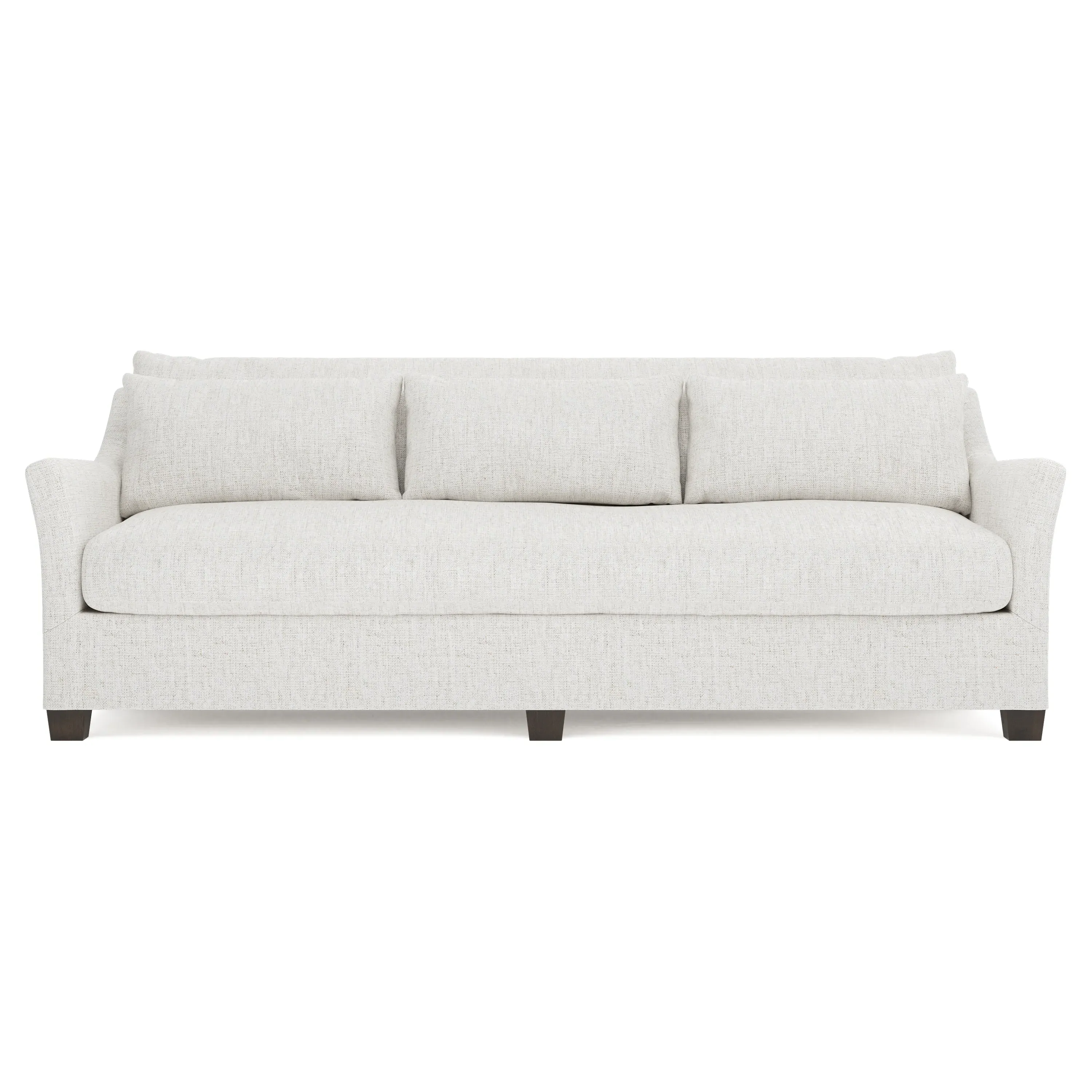 Pauline 3-Seater Sofa - Heathered Ivory, Performance Fabric