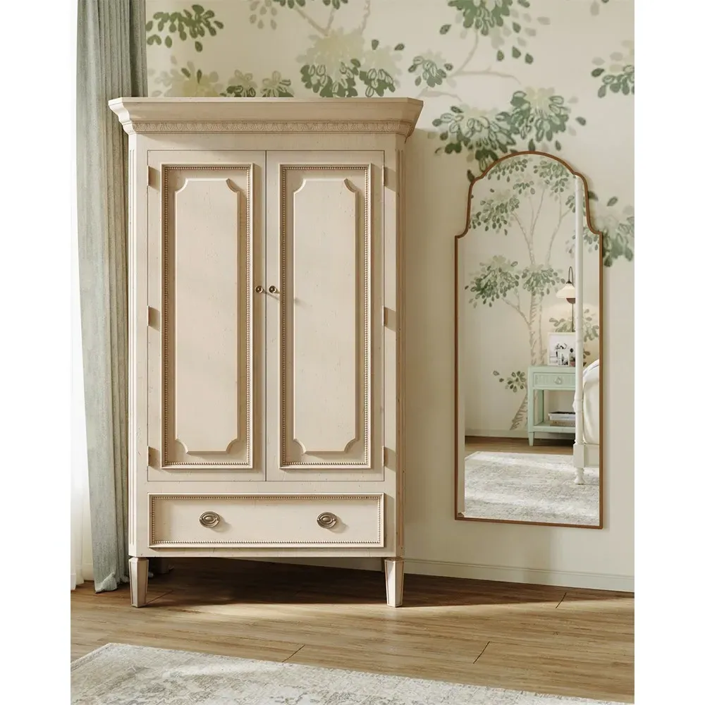 Pauline Arched Floor Mirror - Gold