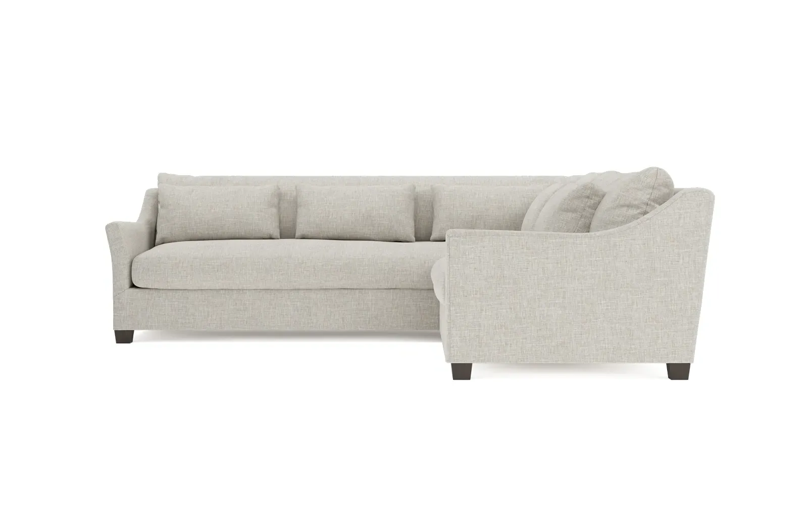 Pauline L-Shaped Corner Sectional - Fog