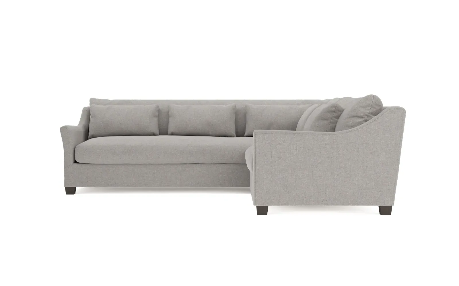 Pauline L-Shaped Corner Sectional - Pebble