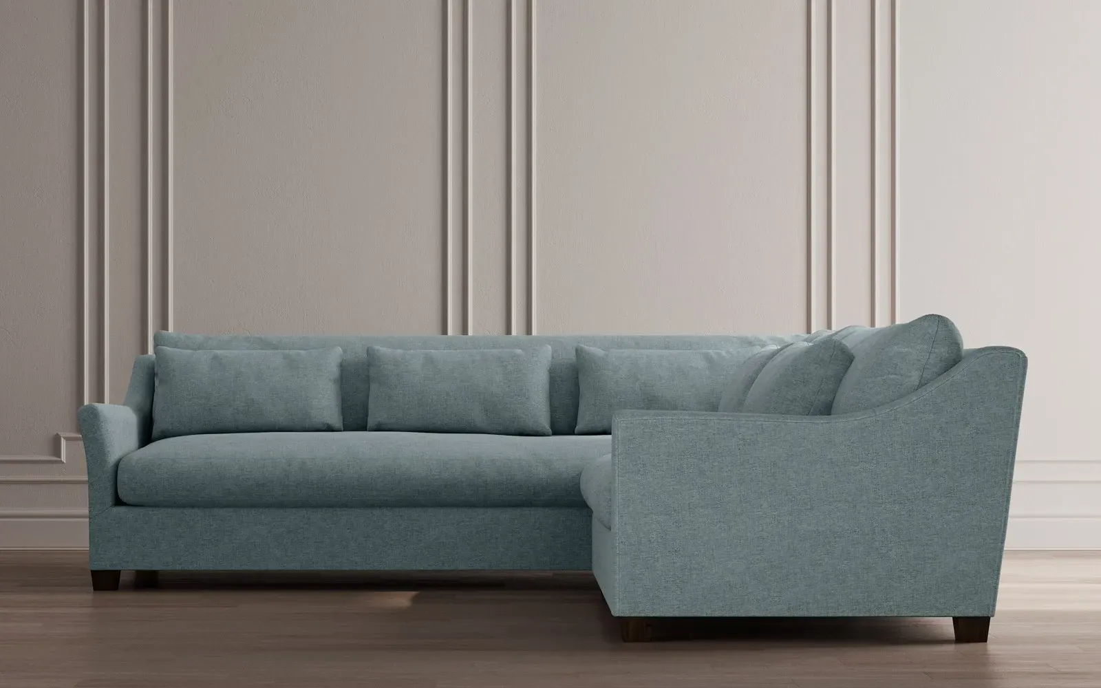 Pauline L-Shaped Corner Sectional - Tuscan Olive