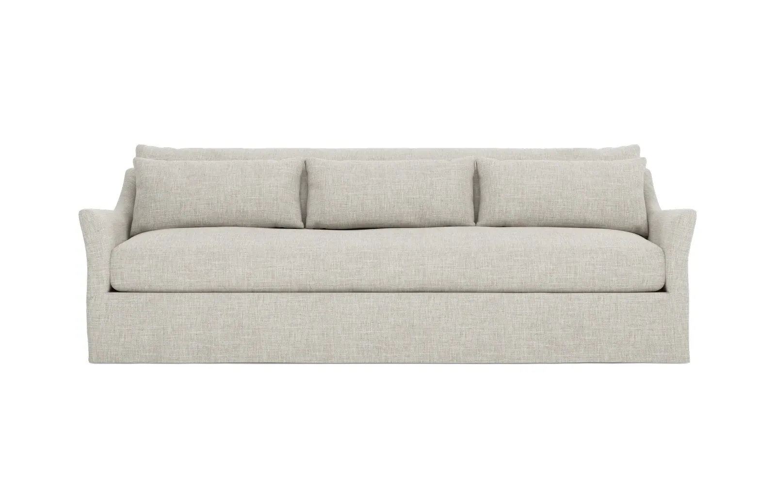 Pauline Slipcovered Sofa - Fog