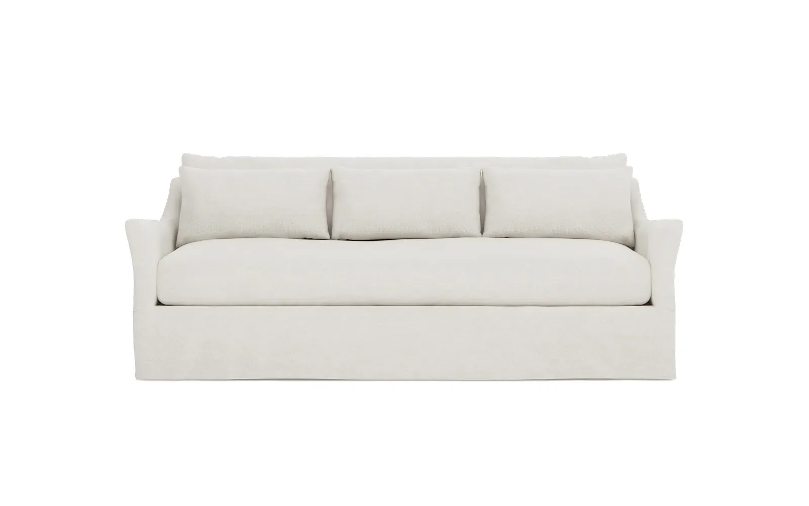 Pauline Slipcovered Sofa - Pearl