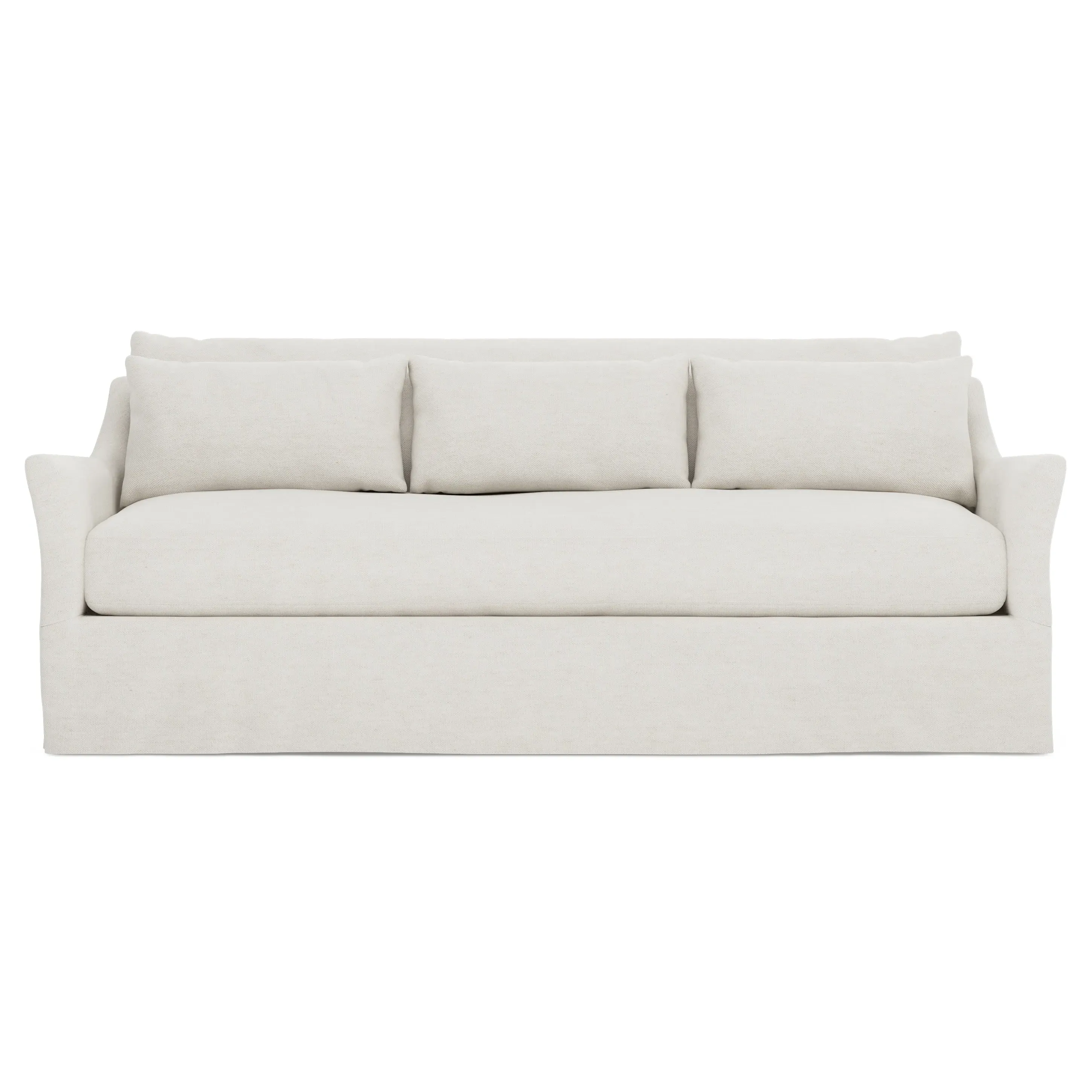 Pauline Slipcovered Sofa - Pearl