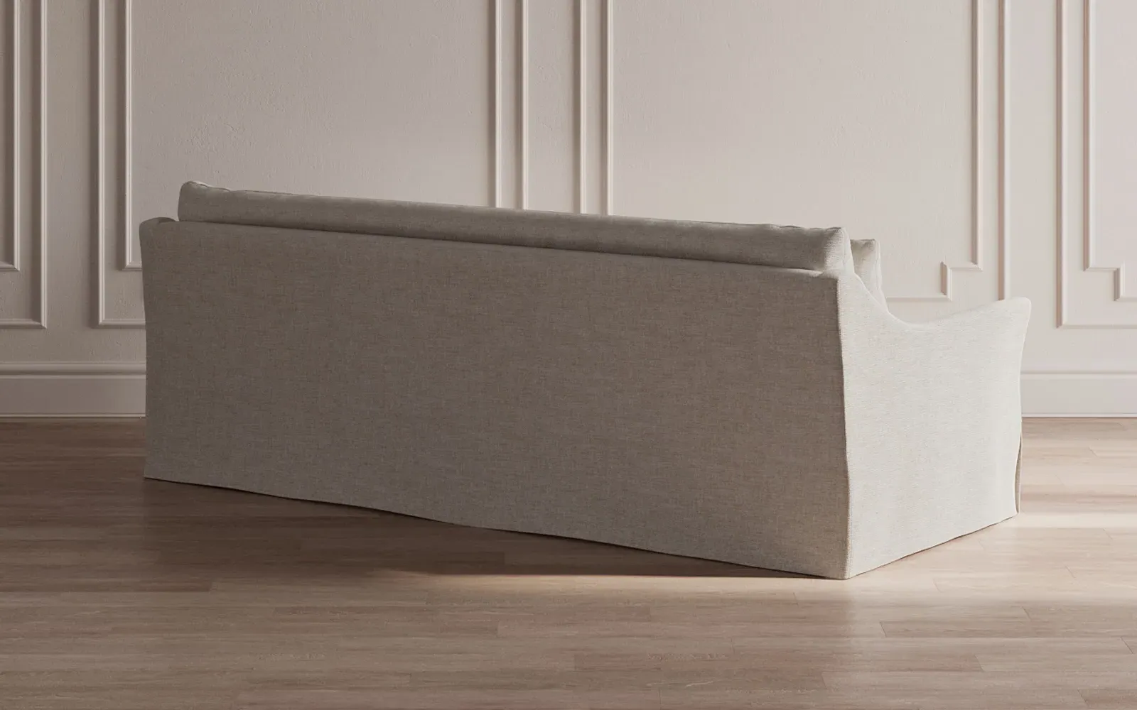 Pauline Slipcovered Sofa - Sand