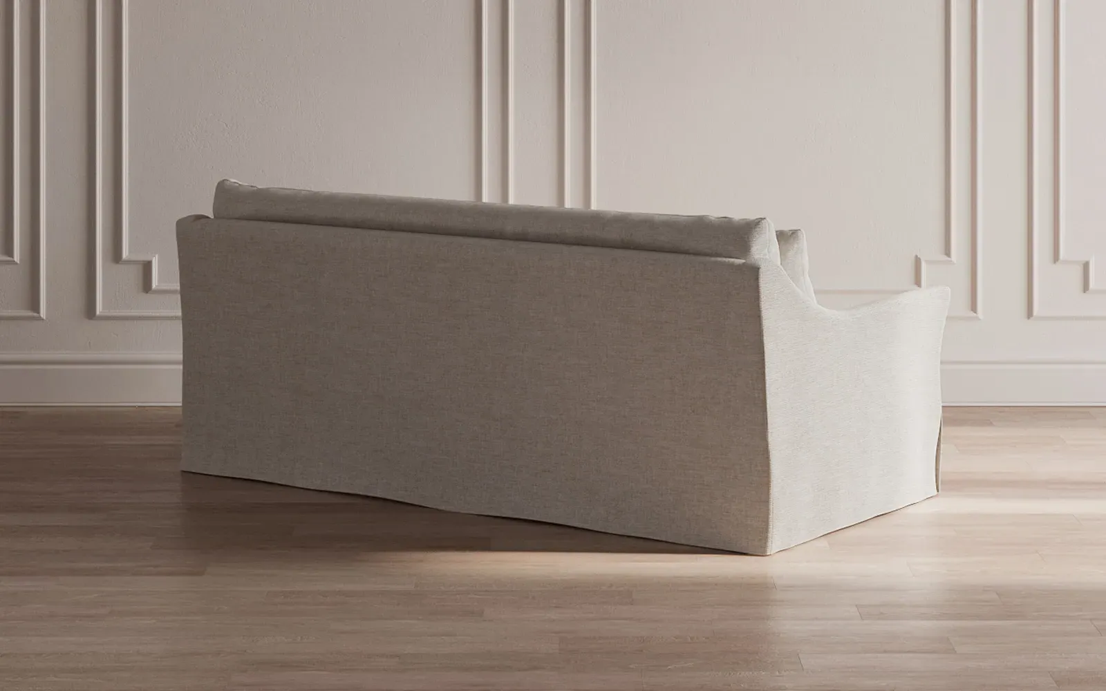 Pauline Slipcovered Sofa - Sand