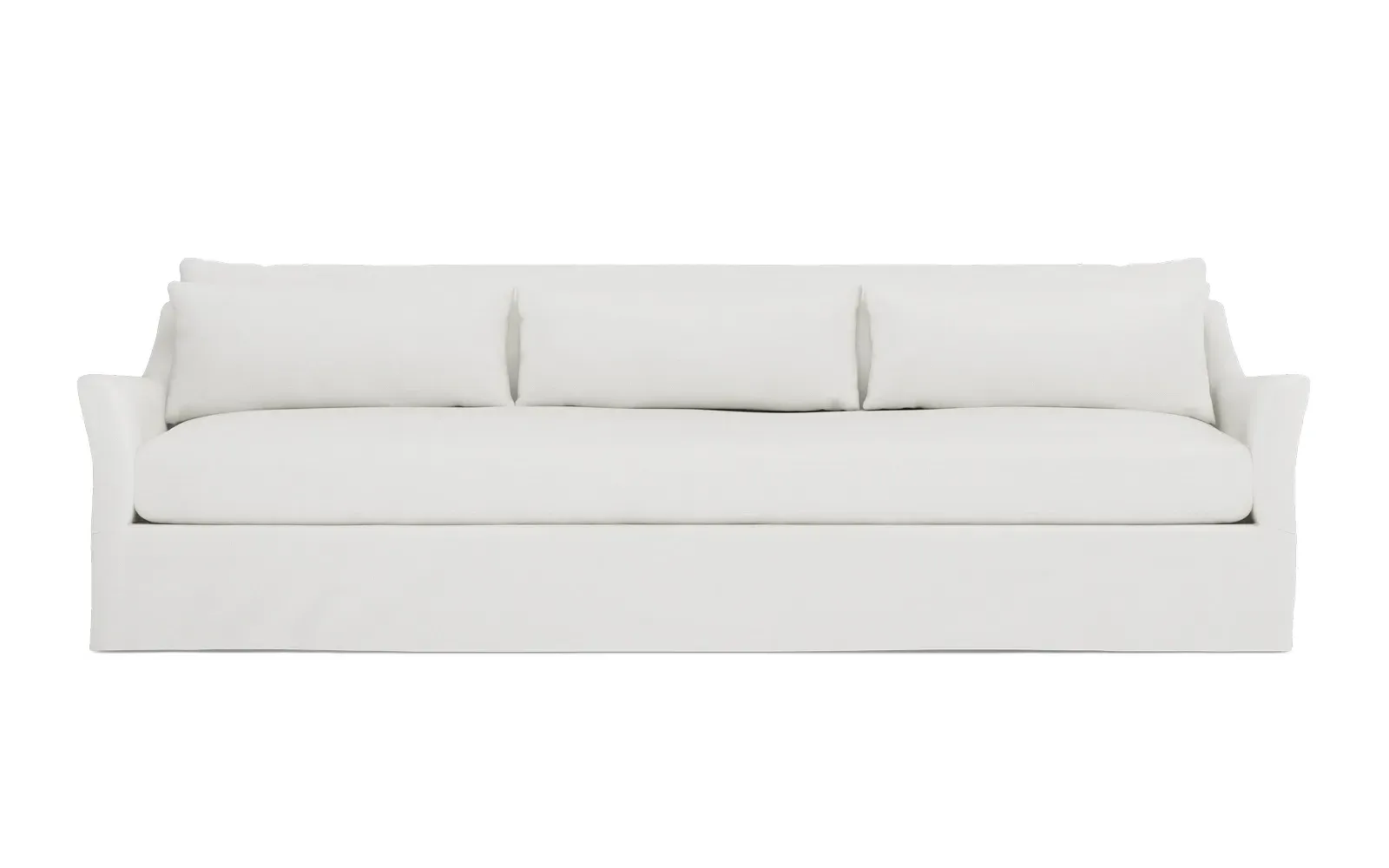Pauline Slipcovered Sofa - Snow