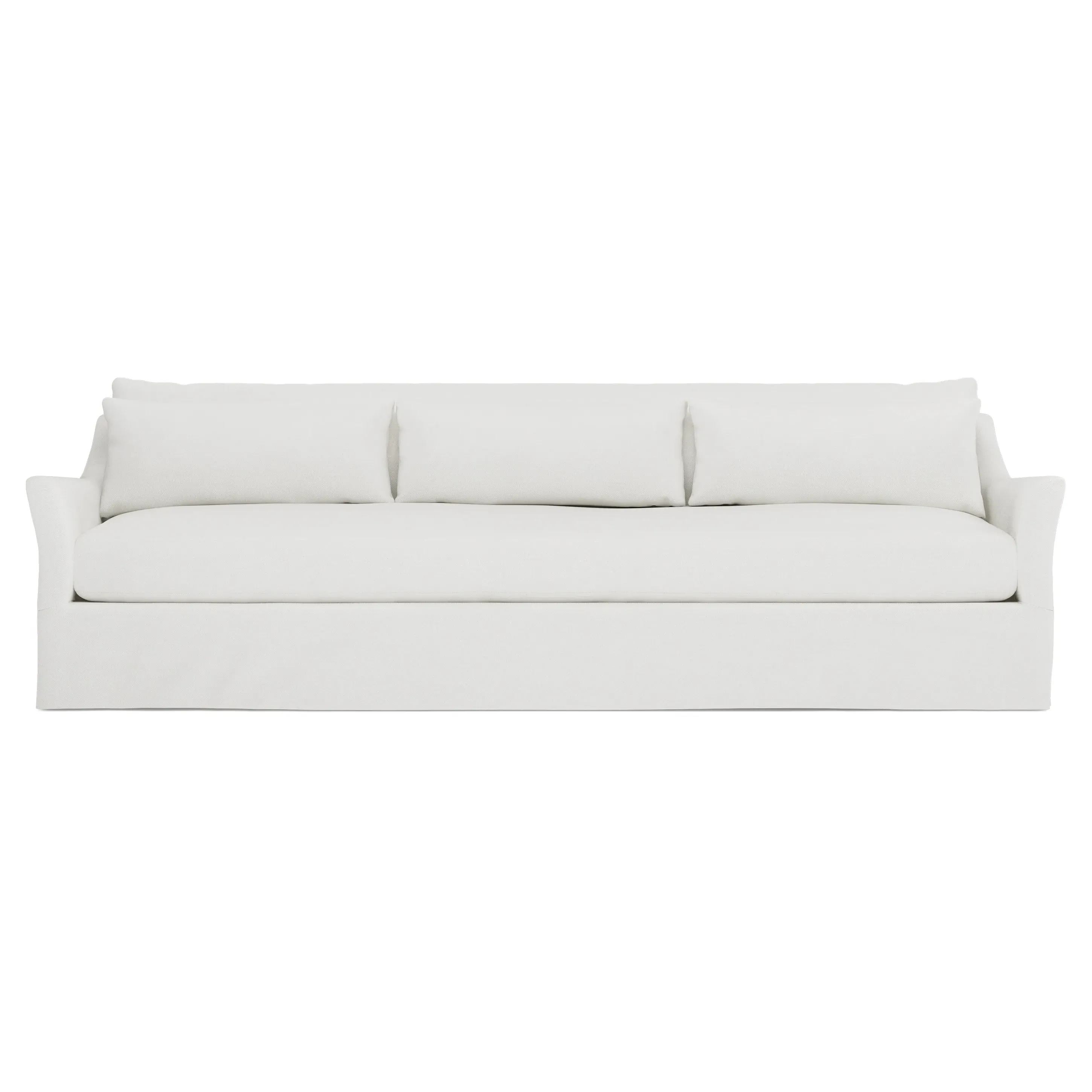 Pauline Slipcovered Sofa - Snow image