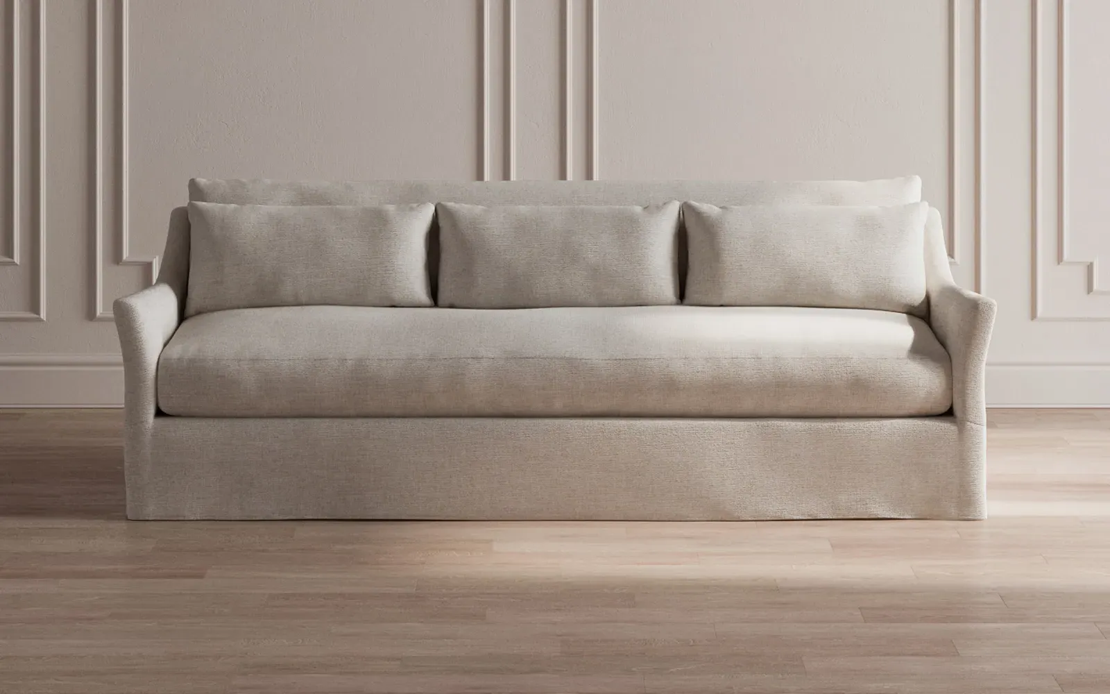 Pauline Slipcovered Sofa - Vanilla