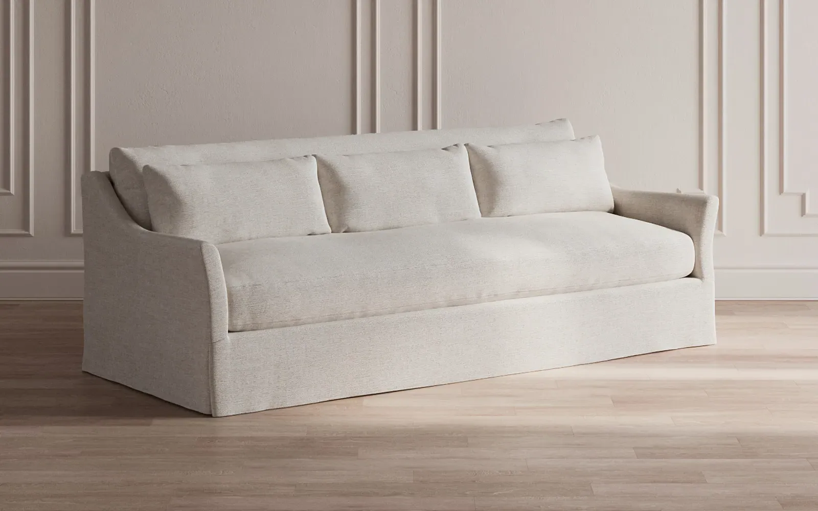 Pauline Slipcovered Sofa - Vanilla