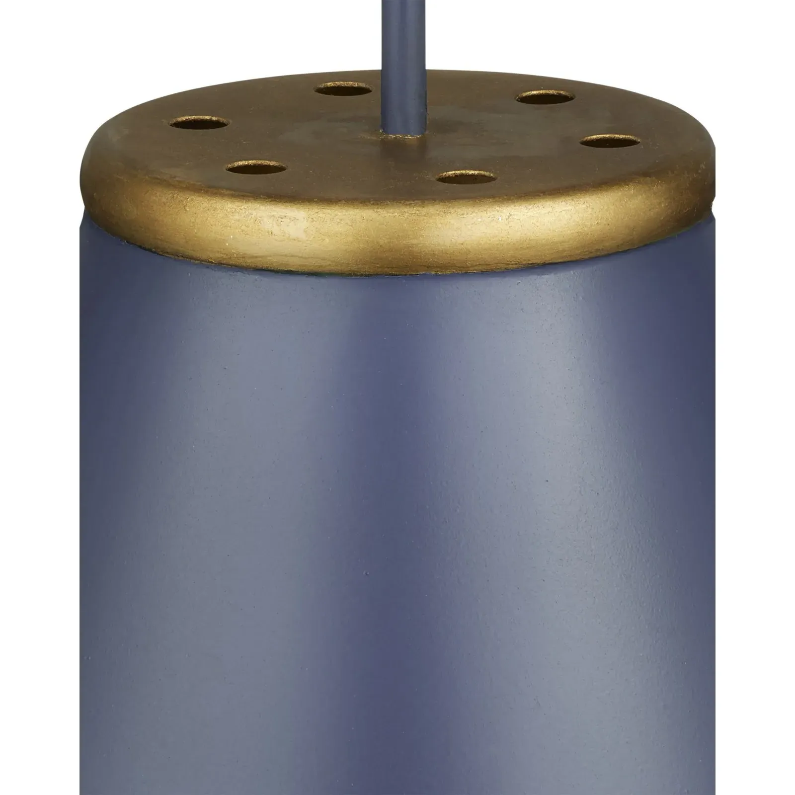 Penelope Small Cone Pendant Light - Blue, Iron