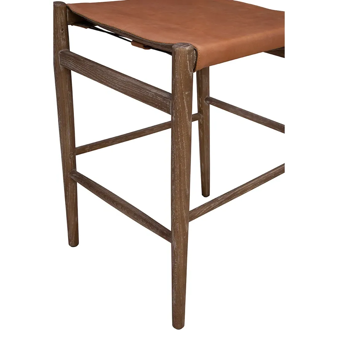 Penny Counter Stool - Brown, Oak