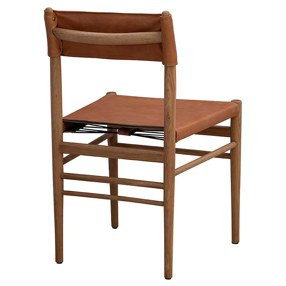 Penny Dining Chair - Brown, Oak
