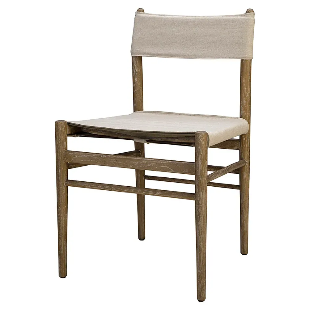Penny Dining Chair - Cream, Oak