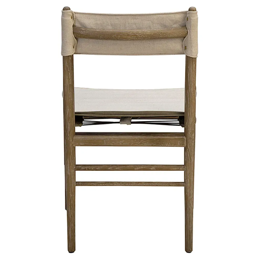 Penny Dining Chair - Cream, Oak